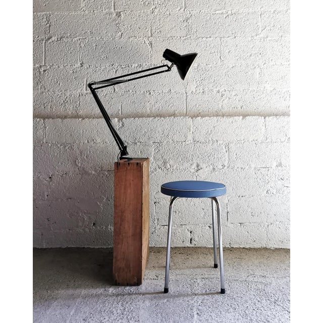This brown architect's/desk lamp by LEDU (model/type 230) dates from the 1960s/1970s and is designed in the clean, typical...