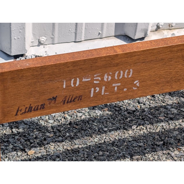 Pair of 1960s Ethan Allen Solid Baumritter Maple Twin Size Bedframes For Sale - Image 10 of 15