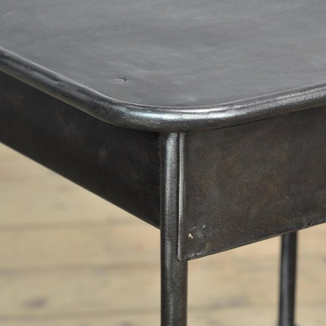 Iron Bedside Tables, 1910s, Set of 2 For Sale - Image 10 of 12