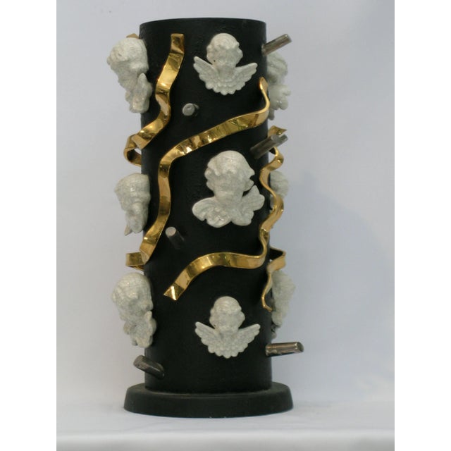 Contemporary 1990s Contemporary Ceramic Vase For Sale - Image 3 of 10