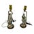 Rococo Antique Samson of Paris Chelsea-Style Porcelain Shepherd & Shepherdess Table Lamps - Pair For Sale - Image 3 of 4