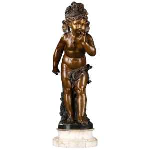 Bronze Figure of Young Psyche by Paul Duboy