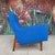 Mid-Century Modern Jens Risom Easy Chair Walnut Lounge Chair Mid-Century Modern For Sale - Image 3 of 12