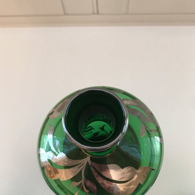 Metal Italian Liquor Decanter & 5 Glasses For Sale - Image 7 of 11