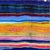 Textile City and Color - Original Colorful Lines Abstract Acrylic Paint Artwork on Canvas by Armen Ges For Sale - Image 7 of 9