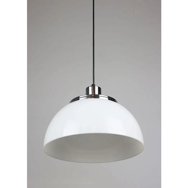 Guzzini Vintage 2240 Faro Pendant Lamp by Luigi Massoni from Guzzini & Meblo, 1960s For Sale - Image 4 of 9