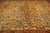 Persian 1940s Classic Beige Geometric Antique Knotted Wool Persian Mahal Farahan Rug For Sale - Image 3 of 10
