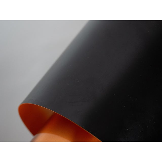 Vintage Aluminum Tunika Pendant Lamps by Jo Hammerborg for Fog and Mørup, 1963, Set of 2 For Sale - Image 11 of 13