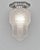 Francis Hubens & Muller frères A small nickel-plated bronze or solid brass French art deco flush mount by Francis Hubens....