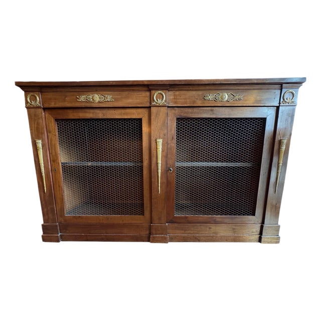 Empire Credenza With Gilt Bronze Mounts For Sale