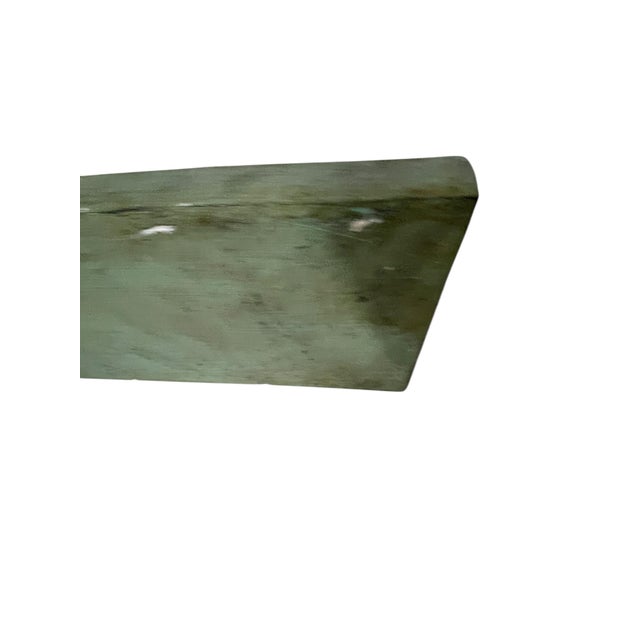 Vintage Egg and Dart Pattern Wall Shelf Brackets - A Pair For Sale - Image 4 of 5