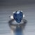 Composite Sapphire and Diamond Ring Size 6.5 14k W Gold 17.73 TCW Certified $3,590 217843 This is a Unique Custom Made...