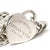 Modern Tiffany & Co Charm Bracelet, Sterling Silver, Length 7.75 Inches For Sale - Image 3 of 4