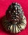 Large Antique 19th Century French Belle Epoque Louis XVI Style Gilt Bronze Berry Finial For Sale - Image 12 of 14