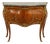 Late 20th Century Louis XV Style Bombe Commode With Gilt Mounts & Green Marble For Sale
