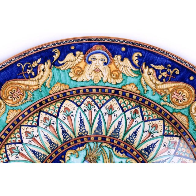 Not Yet Made - Made To Order Copper Green Dragons Plate by deBlona For Sale - Image 5 of 10