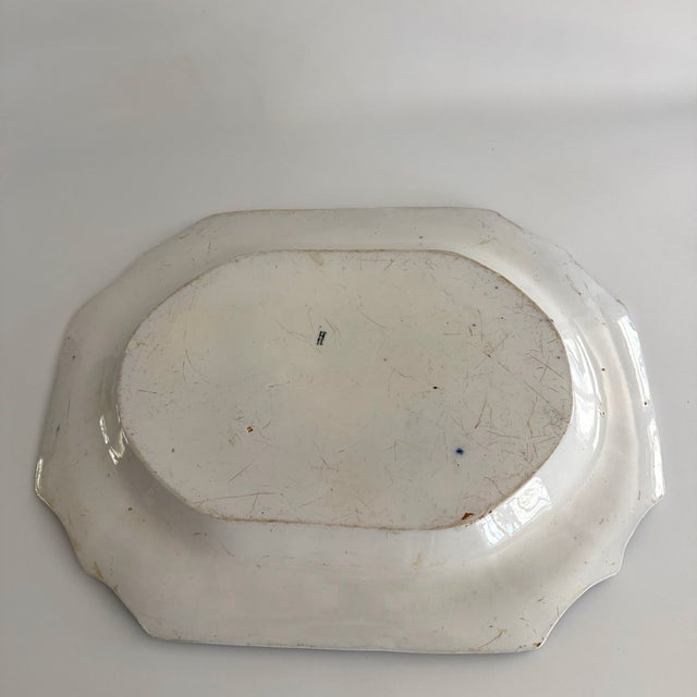 Ceramic Mid 19th Century Copeland Late Spode Transferware Platter For Sale - Image 7 of 16