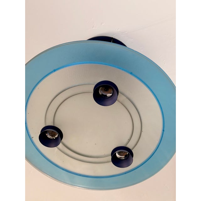 1980s Arteluce "Aurora" Pendant Light by King-Miranda (1980s) For Sale In Los Angeles - Image 6 of 7