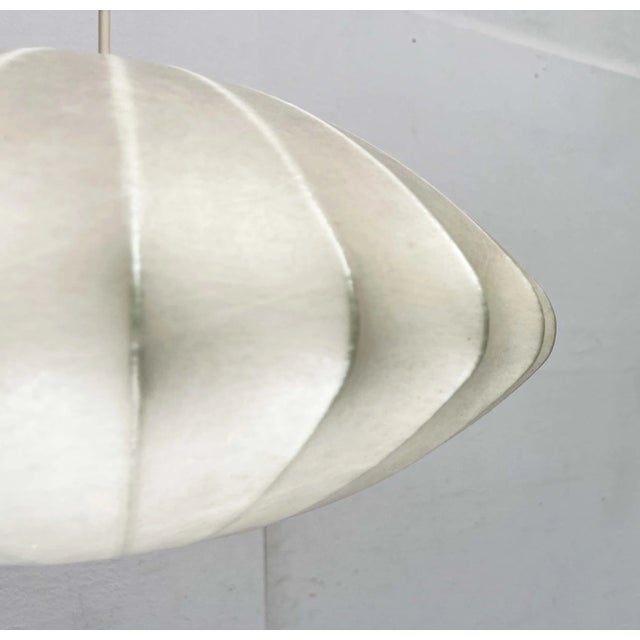 Mid-Century Modern Cocoon Pendant Lamp by Friedel Wauer for Goldkant Leuchten, Germany, 1960s For Sale - Image 12 of 18