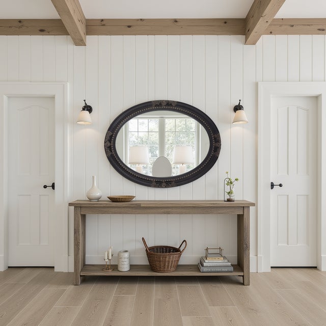Black Queen Ann Mirror For Sale - Image 8 of 11