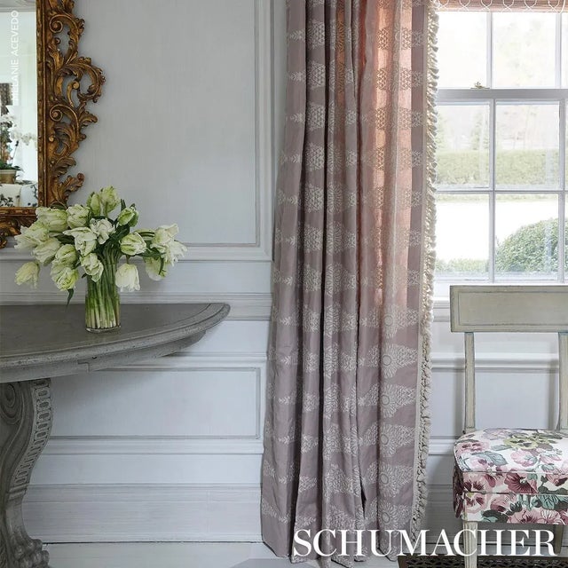 Schumacher SAMPLE - Schumacher Rosalind Tassel Trim In Natural For Sale - Image 4 of 5