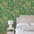 Not Yet Made - Made To Order Bamboo Garden Emerald Wallpaper For Sale - Image 5 of 6