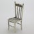 Silver Vintage Italian Handmade Genuine Sterling Silver 925 Chair Figurine, 1970s For Sale - Image 8 of 15