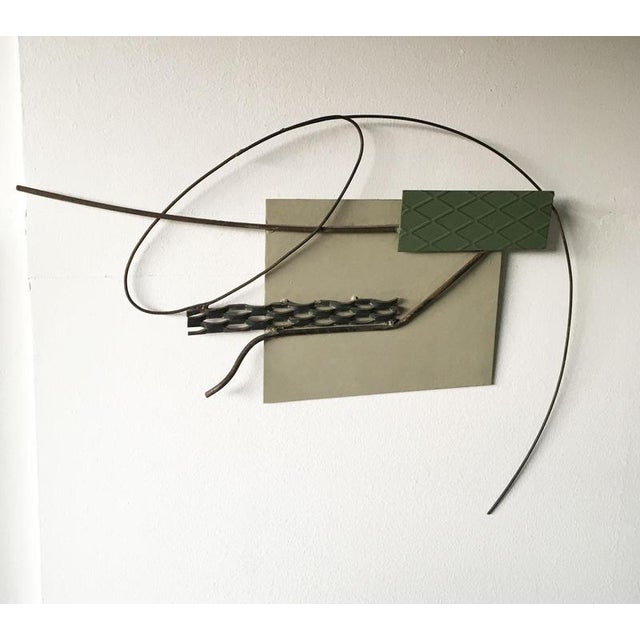 Abstract Iron Sculpture by Alex Corno Confini, Italy, 1985 For Sale - Image 4 of 17