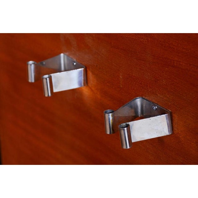 Art Deco Wardrobe in Mahogany attributed to J. Halabala for Up Zavody, Czech, 1920s For Sale - Image 12 of 18