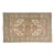 Vintage Turkish Medallion Rug, Hand-Knotted Wool, Dusty Pink and Cream For Sale