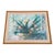 1989 “Del Mar Still Life” Monotype Framed Floral Artwork, Signed For Sale