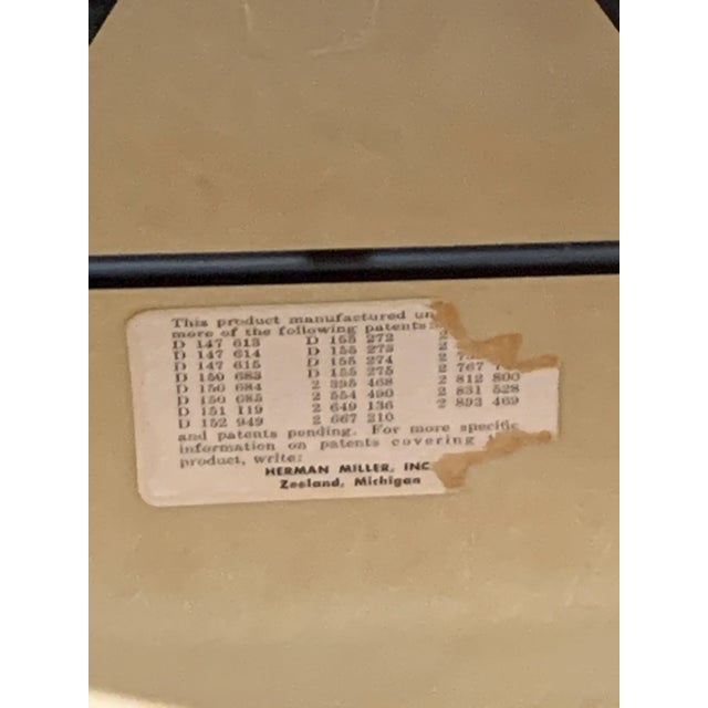 Beige Midcentury Charles and Ray Eames Rar Rocking Chair For Sale - Image 8 of 9