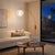 The Wall Arc Lamp is an elegant arc lamp featuring a weathered brass steel body and a sphere white satin steel shade. Its...