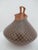 Mata Ortiz Olga Quezada Mexico Geometric Checkerboard Pottery Wedding Vase For Sale - Image 9 of 10