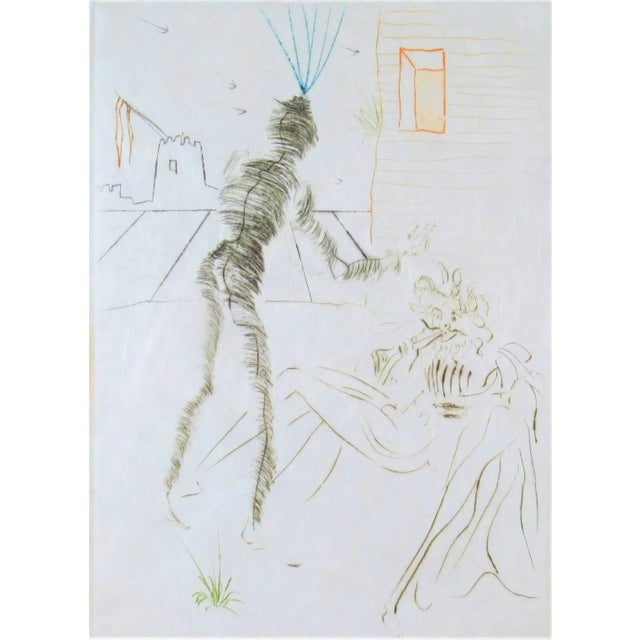 Artist: Salvador Dali (Spanish surrealist, 1904-1989) Title: Henry V Year: 1970 Medium: Color etching Edition: Numbered...