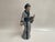 Blue Vintage Porcelain Geisha from Casades, Spain, 1980s For Sale - Image 8 of 8