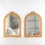 Rattan and Copper Mirrors, 1970s, Set of 2 For Sale - Image 11 of 15