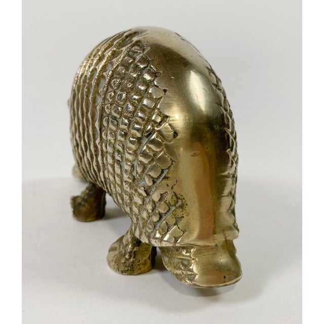 Brass Armadillo Figure Chairish