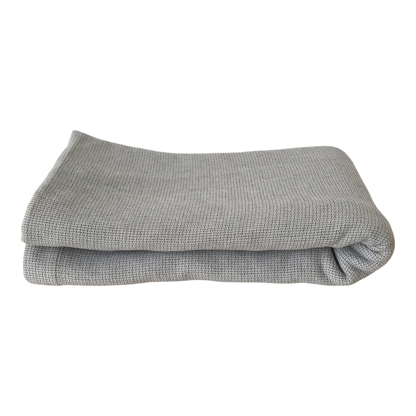 Geneva Crate & Barrel Gray Blanket, Full / Queen Bedcover Chairish