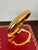 Gold Cartier Colisee Art Deco 24k Gold-Plated Travel Desk Clock, 1990s For Sale - Image 8 of 14