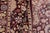 Textile Shabby Chic 1990's Pak-Persian Aubergine/Aubergine Wool Rug - 3'1'' X 5'1'' For Sale - Image 7 of 9