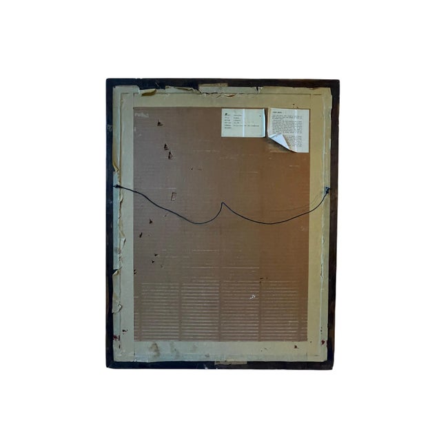 Cream Mid 20th Century "Acrobats" Expressionist Figurative Limited Edition Lithograph by Chaim Gross, Framed For Sale - Image 8 of 13