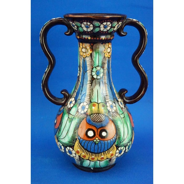 Ceramic Vase from Jean Wanzenried's Thun Factory, Switzerland, Late 19th Century For Sale - Image 6 of 18