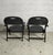 Ginevra Folding Armchairs in Wood attributed to Achille and Pg. Castiglioni for BBB Emmebonacina, 1970s, Set of 2 For Sale - Image 6 of 10