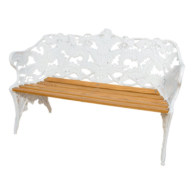 Victorian Coalbrookdale Garden Bench, United Kingdom, 1950s For Sale