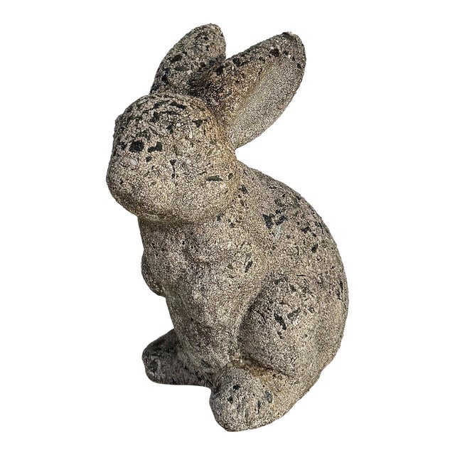 Reconstituted Stone Rabbit Garden Ornament For Sale