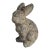 Reconstituted Stone Rabbit Garden Ornament For Sale