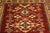 Red 1980s Rustic Super Kazak Red & Gold Wool Rug - 4'0'' X 5'7'' For Sale - Image 8 of 8