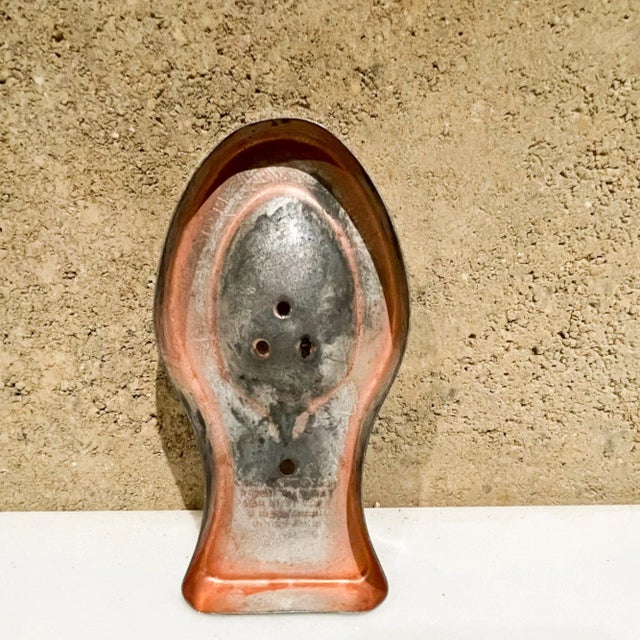 Vintage 1950s Tidy Spoon Rest in Aluminum For Sale In San Diego - Image 6 of 7