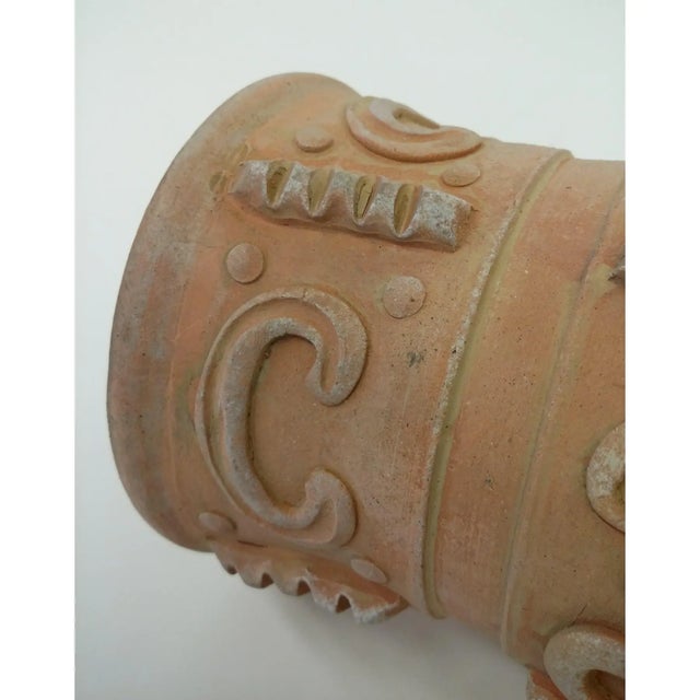 Sculpture Materials Primitive Clay Vase From Nepal For Sale - Image 7 of 8